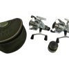 2x Shimano Stradic 4000 GTM RA with Spare Spool in Fox Warrior Case - G14 - PRE LOVED