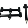 2x Matrix Black 2 Rod Buzzbars and 2x Sticks - B8 - PRE LOVED