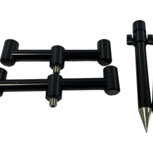 2x Matrix Black 2 Rod Buzzbars and 2x Sticks - B8 - PRE LOVED