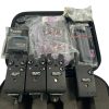 3x Delkim Txi Plus Purple with RX PRO Receiver with Snags, D Locks and Nite Lites in Hardcase - U173 - PRE LOVED