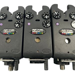 Alternative view of 3x Delkim Txi Plus Purple with RX PRO Receiver with Snags, D Locks and Nite Lites in Hardcase - U173 - PRE LOVED