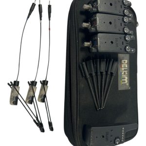 3x Delkim Txi-D with reciver, Snags and Lites in Hardcase - R/W/B - D17 - PRE LOVED