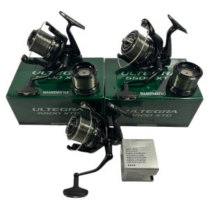 3x Shimano Ultegra 5500 XTD with Spare Spools and 2 Boxes - PRE LOVED