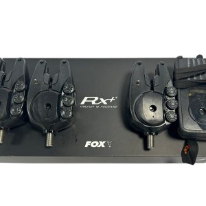 3x Fox RX+ Alarms with Receiver in Box - U122 - PRE LOVED
