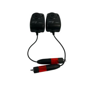 Alternative view of 2x Fox Micron P with Built In Red Bobbins - PRE LOVED