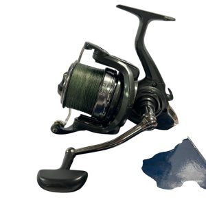 Alternative view of 1x Daiwa Emcast SpodnMark with 2 Spare Spools - REEL SEAT IS BROKEN BUT STILL WORKS - PRE LOVED