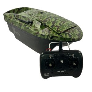 Alternative view of 1x Lake Reaper Bait Boat with GPS, Fish Finder and Spare Batteries in Camo Lake Reaper Bag  - WHI72 - PRE LOVED
