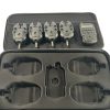 4x Wolf Icon QI Alarms with Reciever in Case - U126 - PRE LOVED
