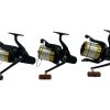 3x Daiwa Emblem 45 SCW 5000LD QD Spare Spools - A108 - PRE LOVED