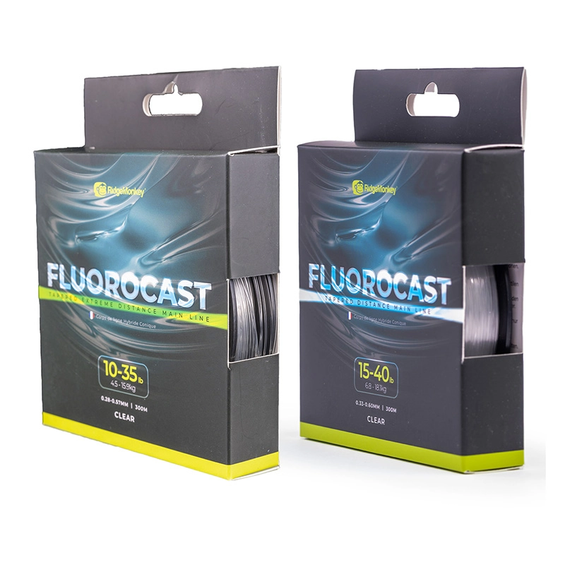 Ridgemonkey FluoroCast Tapered Extreme Distance Mainline 300m Clear - Image 2