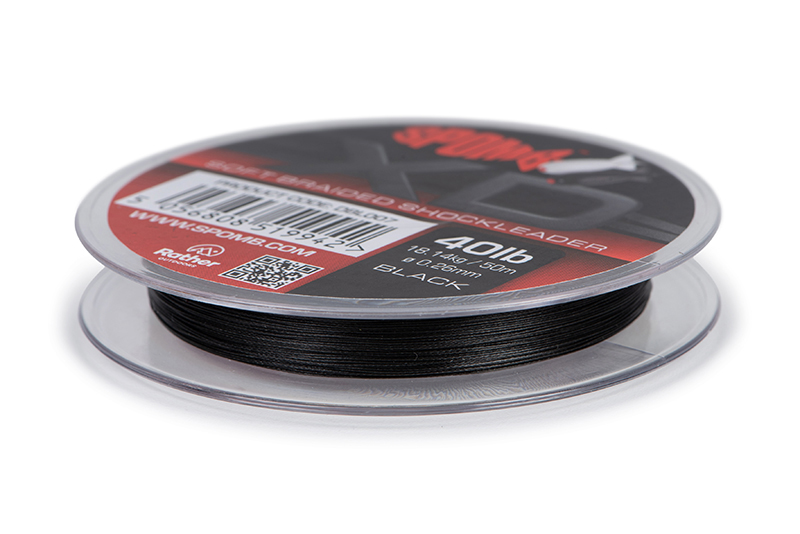 Spomb XD Braided ShockLeader 50m 40lb black - Image 6