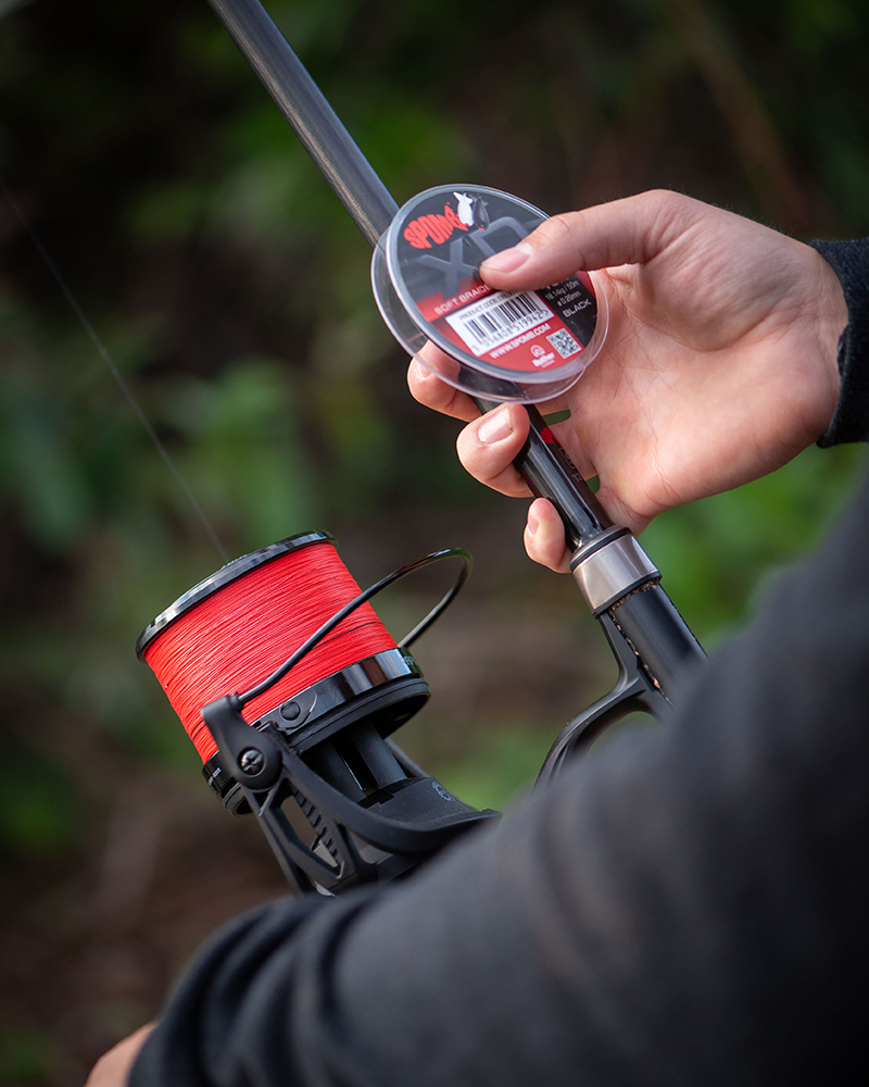 Spomb XD Braided ShockLeader 50m 40lb black - Image 4