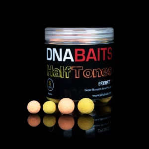 DNA Baits SECRET 7 HalfTones (Mixed Yellow and Orange) Pop Up Boilie