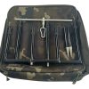 1x Korda Black Singlez 3 Rod Set with T Bar and Case - 5/6.5'' Uprights  - U111 - PRE LOVED