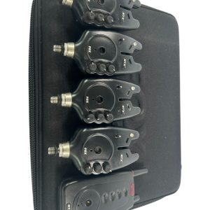 4x Fox NTXR Alarms with Receiver in Case - U181 - PRE LOVED