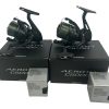 2x Shimano Aero XR C5000 with Spare Spools in Boxes - PRE LOVED