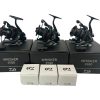 3x Daiwa Whisker 25QD with Spare Spools in Boxes - VERY GOOD CONDITION - PRE LOVED