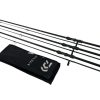 3x Daiwa Basia X45X 13ft 3.75lb in Sleeves - RED308 - PRE LOVED