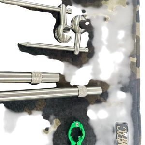 1x Korda Stainless Singlez 2 Rod Set 5/6.5'' with Lock Tool, Bag and Staibilisers - U174 - PRE LOVED - Image 5