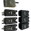 3x Delkim TXI Plus Red with Receiver  - A23 - PRE LOVED