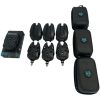 3x Wolf QI Alarms with Hubb Receiver with Harce Alarm Cases - U169 - PRE LOVED