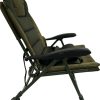 1x Solar SP C-Tech Recliner Chair with Pillow and Clip on Bag - GREB86 - PRE LOVED