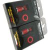 2x Solar Titanium Indicator Heads - Small Red- BRAND NEW - A25 - PRE LOVED