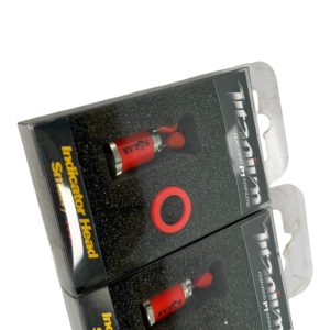 2x Solar Titanium Indicator Heads - Small Red- BRAND NEW - A25 - PRE LOVED - Image 2