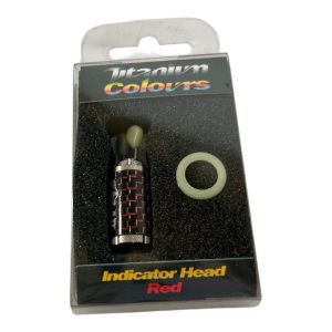 1x Solar Titanium Colours Indicator Head - Red - BRAND NEW - D7 - PRE LOVED