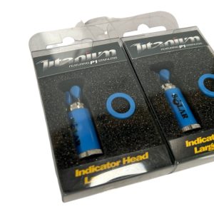 2x Solar Titanium Indicator Heads - Large Blue - BRAND NEW - D12 - PRE LOVED - Image 2