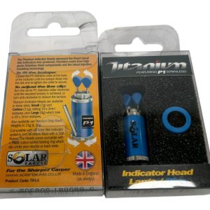2x Solar Titanium Indicator Heads - Large Blue - BRAND NEW - D12 - PRE LOVED - Image 5