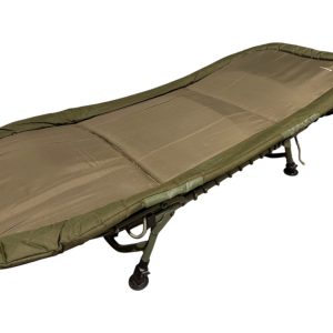 1x Trakker RLX 6 Flat Bedchair - RED120/WHIZ20 - PRE LOVED - Image 4