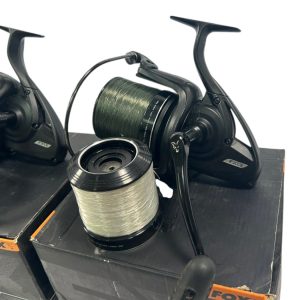 3x Fox FX13 Reels with Spare Spools In Boxes - PRE LOVED - Image 2