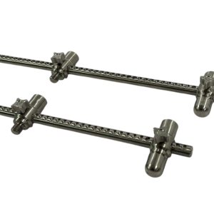 2x OMC Elbowz Stainless Buzzbars - J5 - PRE LOVED - Image 3
