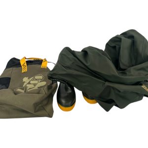 1x Vass Size 11 Wide Boys Waders in Vass Bag - S121 - PRE LOVED