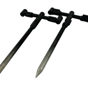 2x Fox Black Label QR 3 Rod Adjustable Buzzbars with Sticks - D3 - PRE LOVED - Image 2