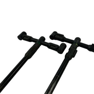 2x Fox Black Label QR 3 Rod Adjustable Buzzbars with Sticks - D3 - PRE LOVED - Image 4