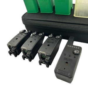 3x Delkim Txi D Green with Receiver Snags Lights D Locks and Case - U125 - PRE LOVED - Image 4