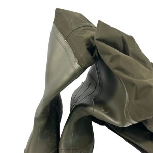 1x Fox LW Khaki Waders Size 8 - U179 - PRE LOVED - Image 4