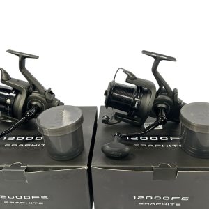 4x Fox Graphite12000 FS with Spare Spools in Boxes - PRE LOVED - Image 3
