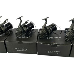 4x Fox Graphite12000 FS with Spare Spools in Boxes - PRE LOVED - Image 4