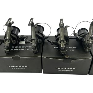4x Fox Graphite12000 FS with Spare Spools in Boxes - PRE LOVED - Image 5