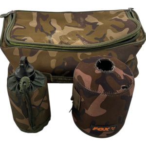 1x Fox Brew Kit Bag with Mini Milk and Gas Jacket - U174 - PRE LOVED