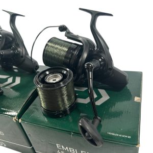 3x Daiwa Emblem 45 SCW QD in Boxes and Spare Spools - PRE LOVED - Image 2