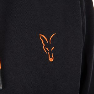 Fox Classic Hoody - Black / Orange - Image 3