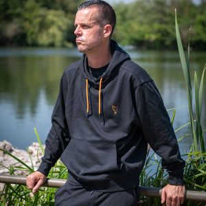 Fox Classic Hoody - Black / Orange - Image 5