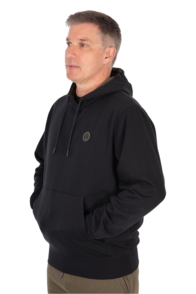 Fox Collection Pullover Hoody - Black - Image 2