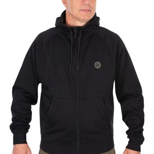 Fox Collection Zipped Hoody - Black - Image 3
