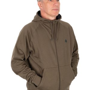 Fox Collection Zipped Hoody - Green