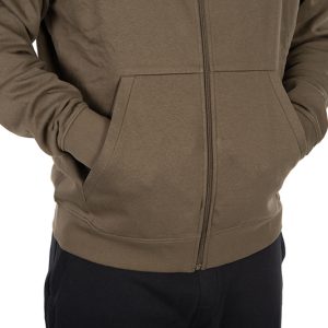 Fox Collection Zipped Hoody - Green - Image 6